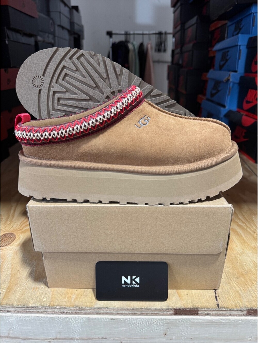 UGG Wmns Tazz Slipper 'Chestnut' 1122553-CHE NEW WOMENS SIZE 7